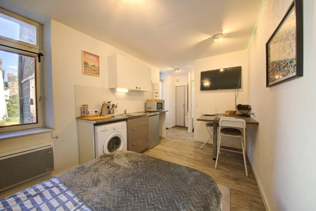 Le Thabor - Studio Confortable Rennes Kültér fotó